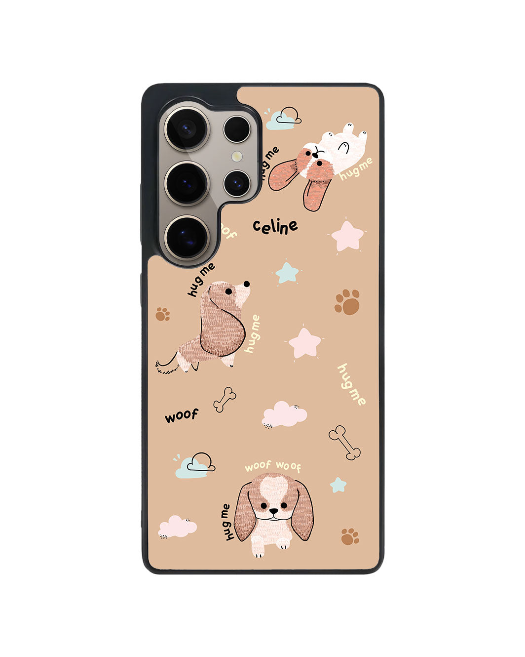 Android Premium Glam Case - Woof Woof