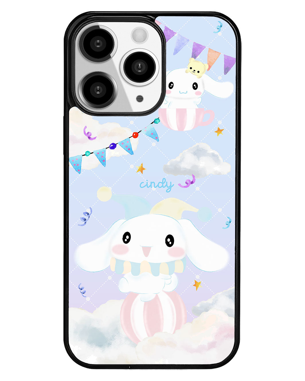iPhone Premium Glam Case - Cinnamoroll Circus