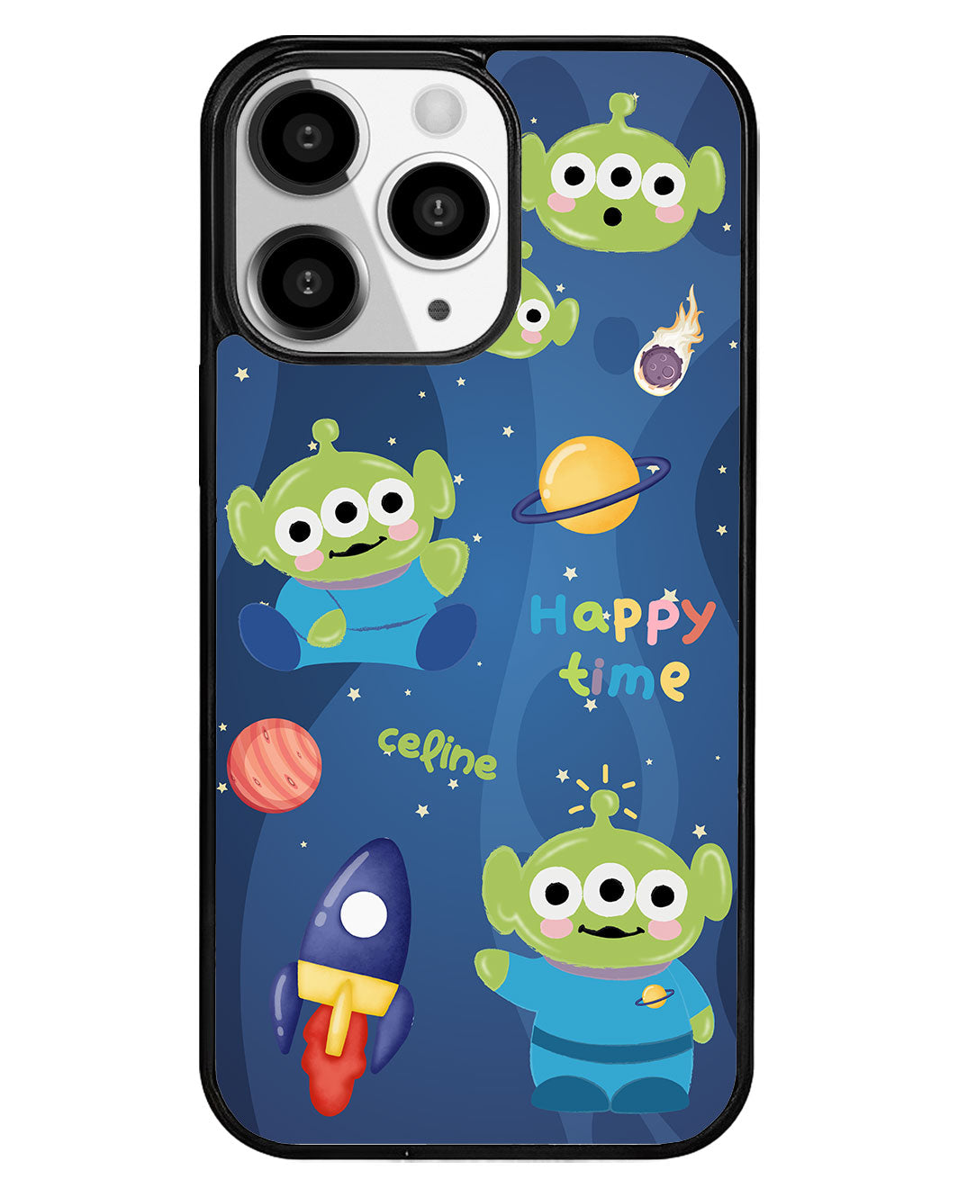 iPhone Premium Glam Case - Little Green Man