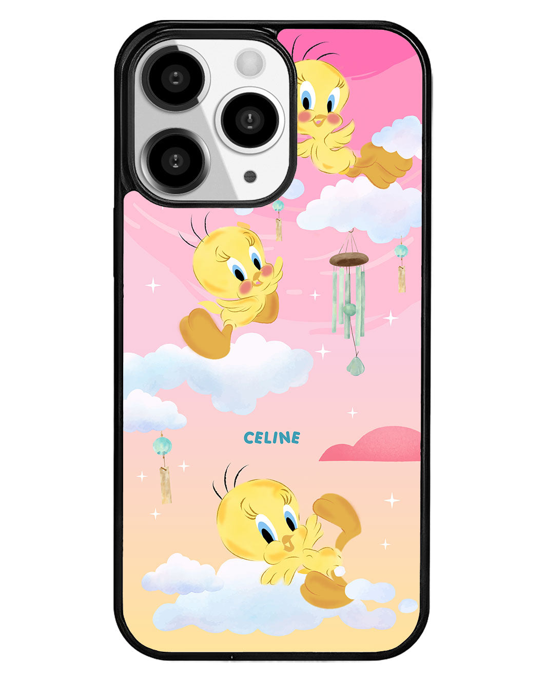 iPhone Premium Glam Case - Tweety in Sky