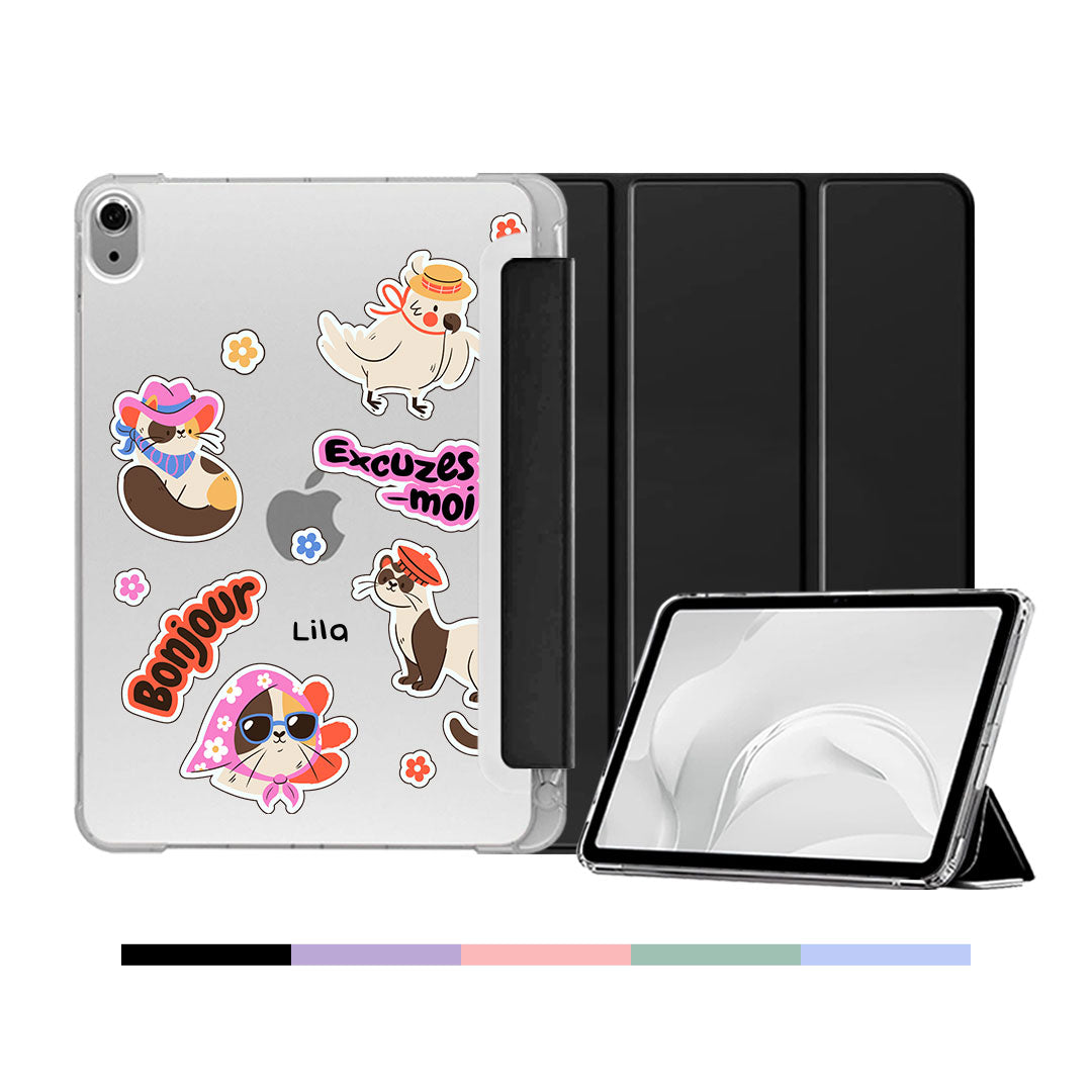 iPad & Android Tab Softcase Flipcover - Cattitude On Point