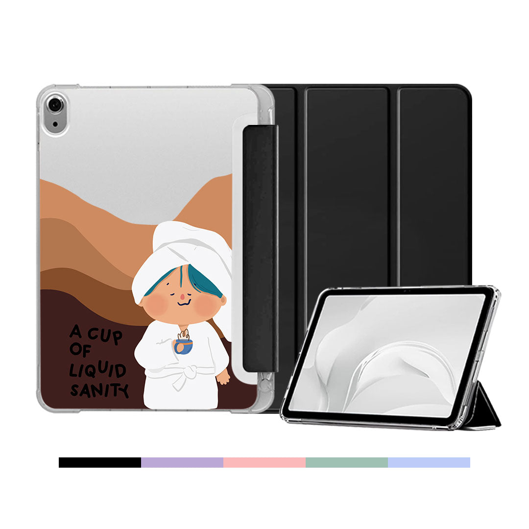 iPad & Android Tab Softcase Flipcover - Shower Time