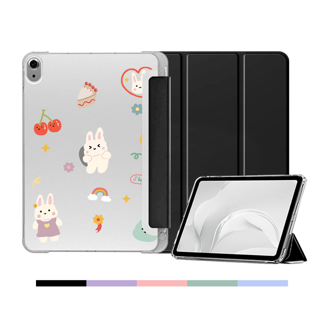 iPad & Android Tab Softcase Flipcover - Bunny Life