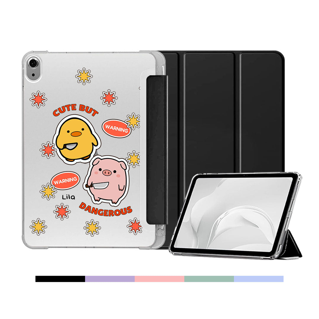 iPad & Android Tab Softcase Flipcover - Cute But Dangerous
