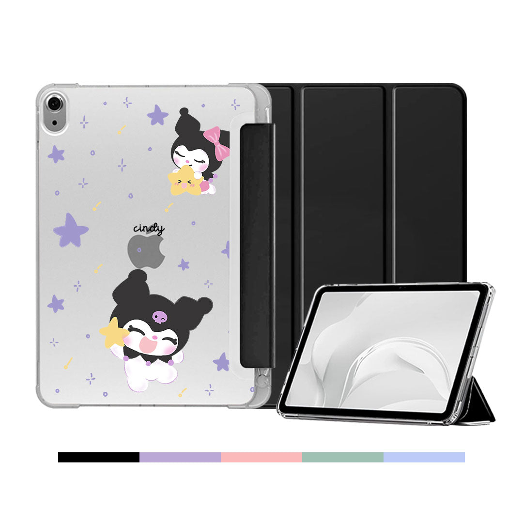 iPad & Android Tab Softcase Flipcover - Kuromi Star