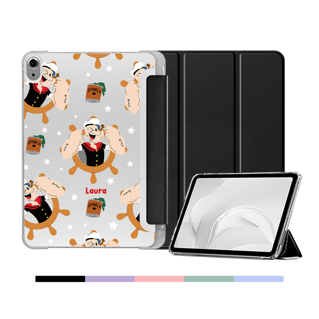 iPad & Android Tab Softcase Flipcover - Popeye Pattern