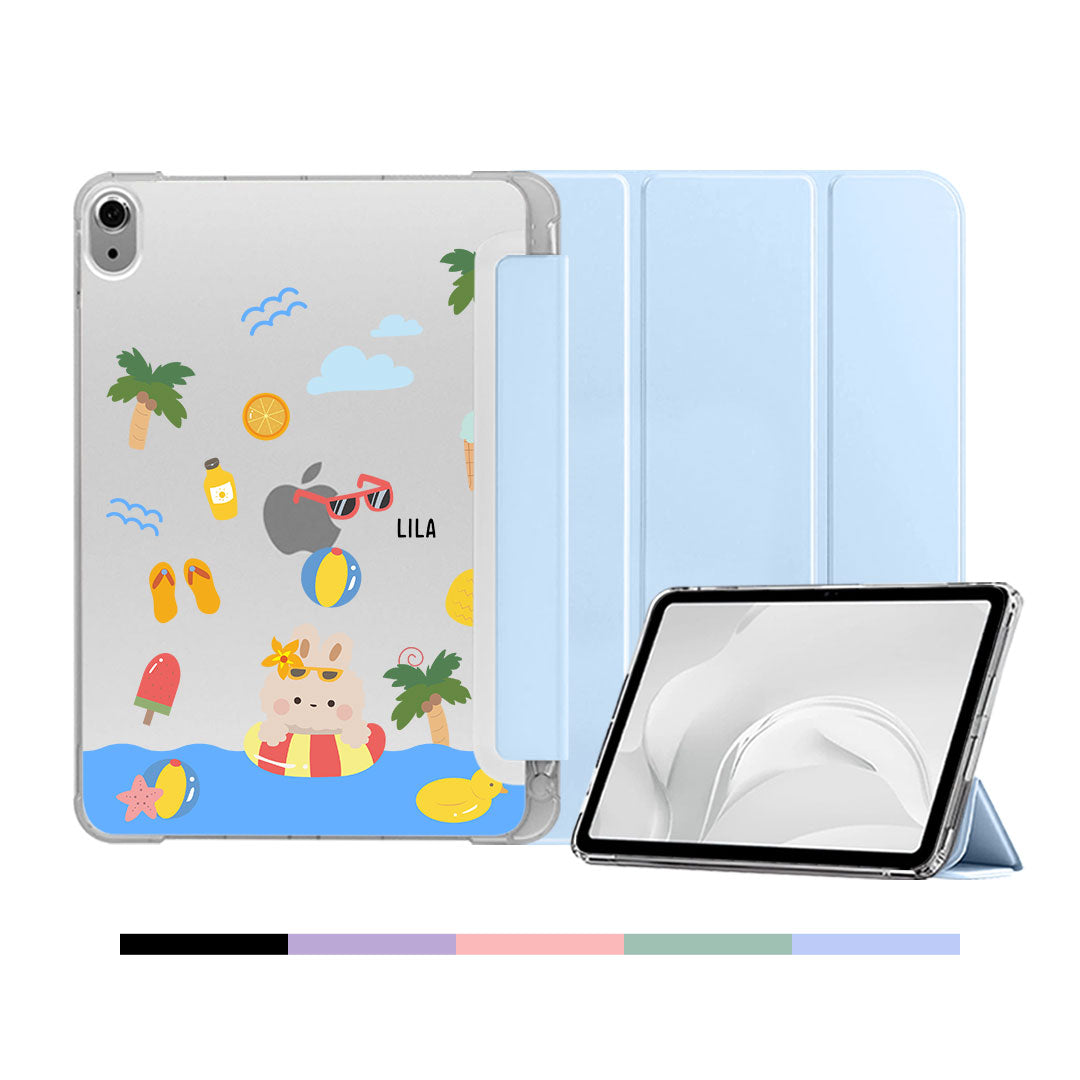 iPad & Android Tab Softcase Flipcover - Sunshine Bunny Days