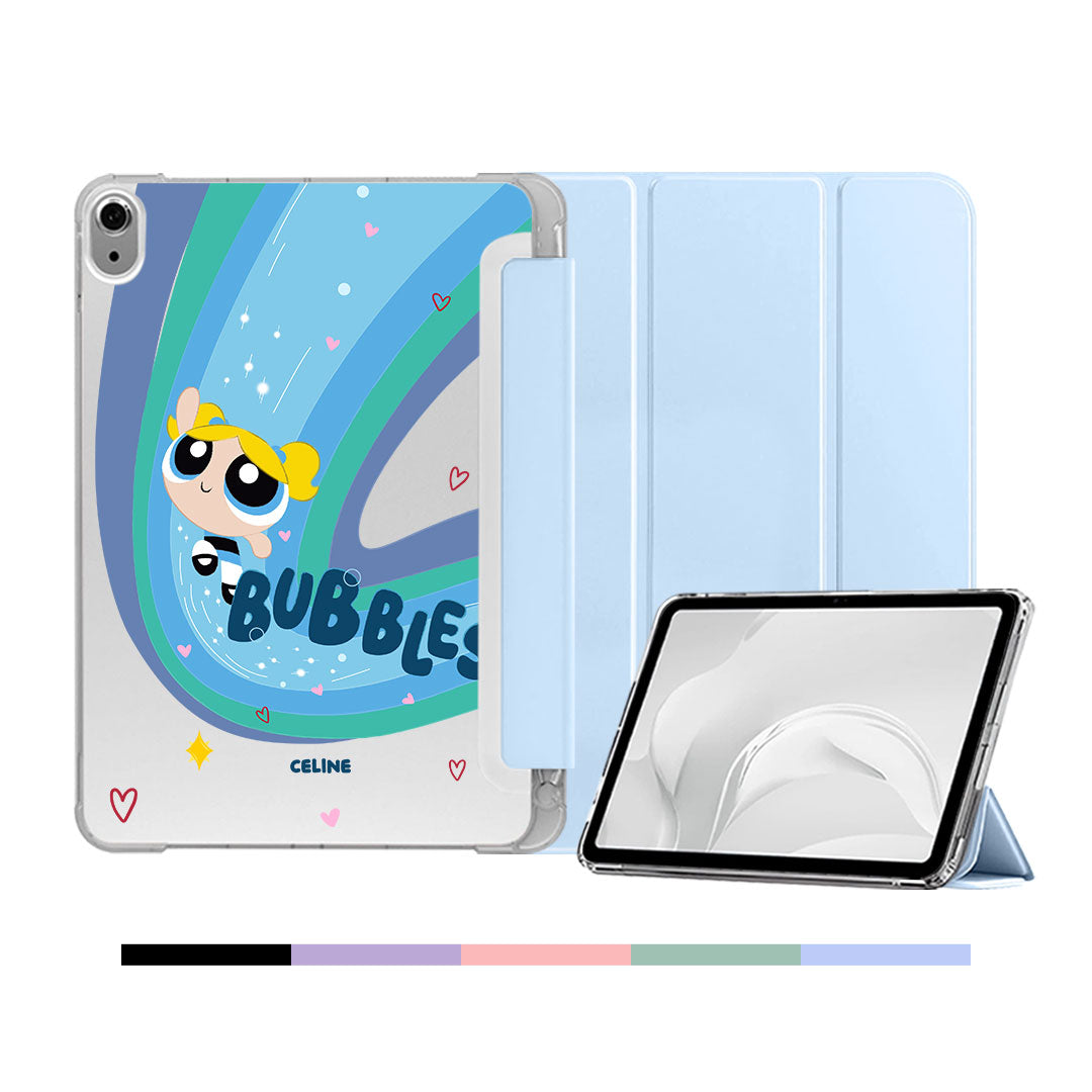 iPad & Android Tab Softcase Flipcover - Bubbles
