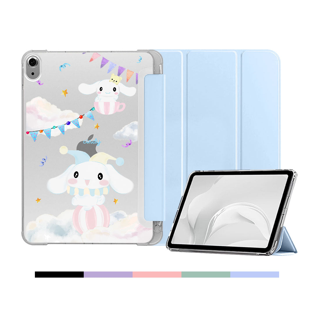 iPad & Android Tab Softcase Flipcover - Cinnamoroll Circus