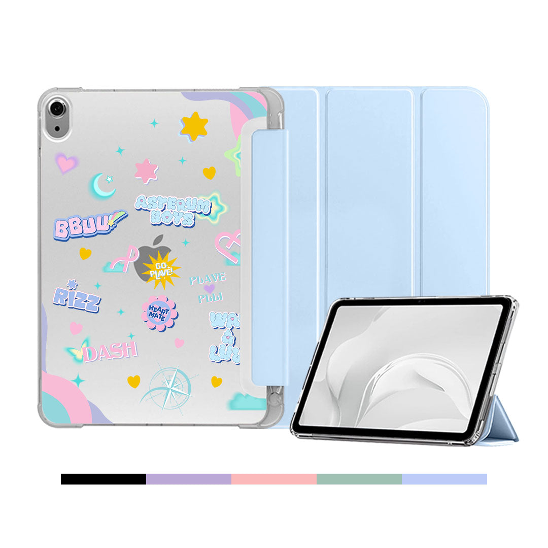 iPad & Android Tab Softcase Flipcover - Plave 1