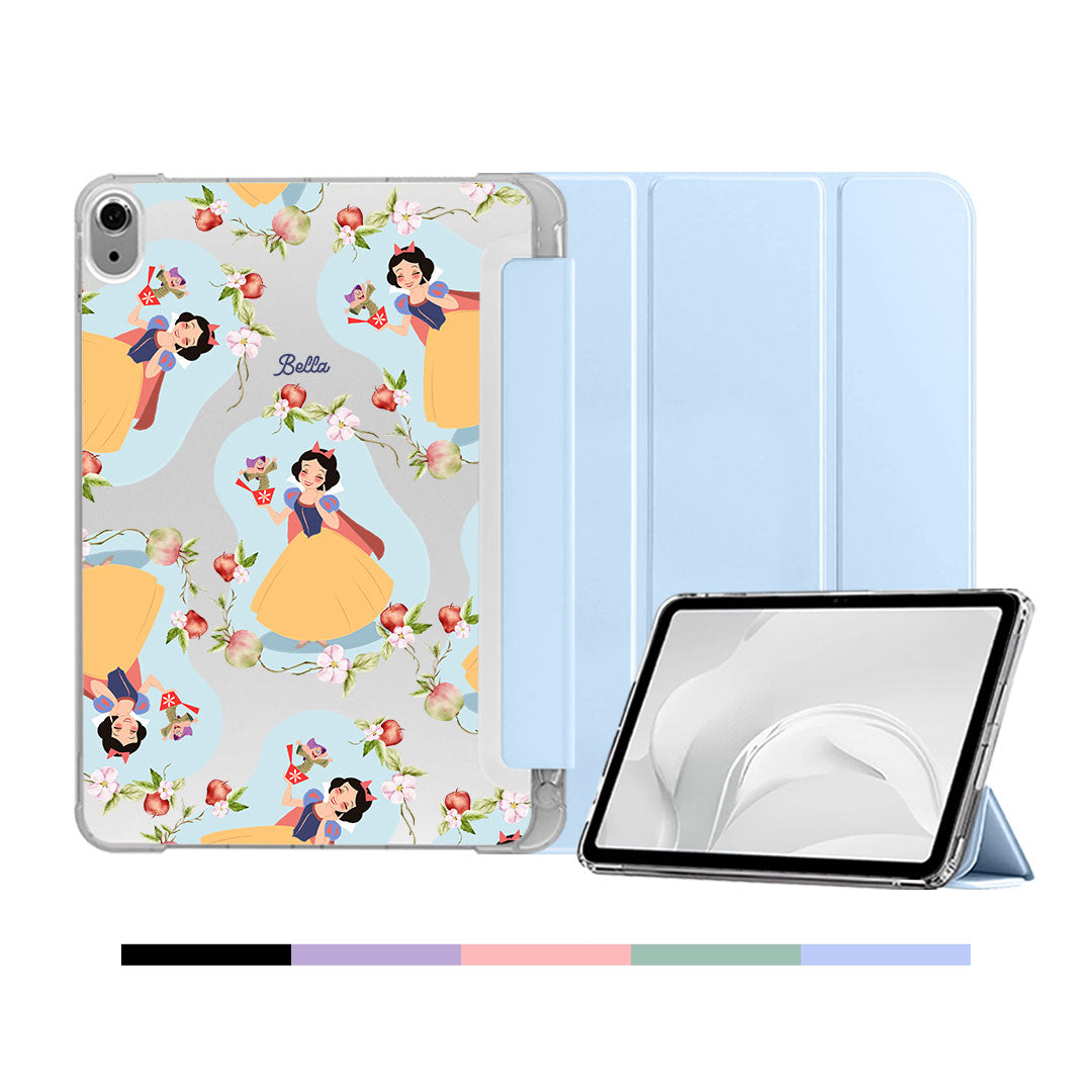 iPad & Android Tab Softcase Flipcover - Snow White Pattern