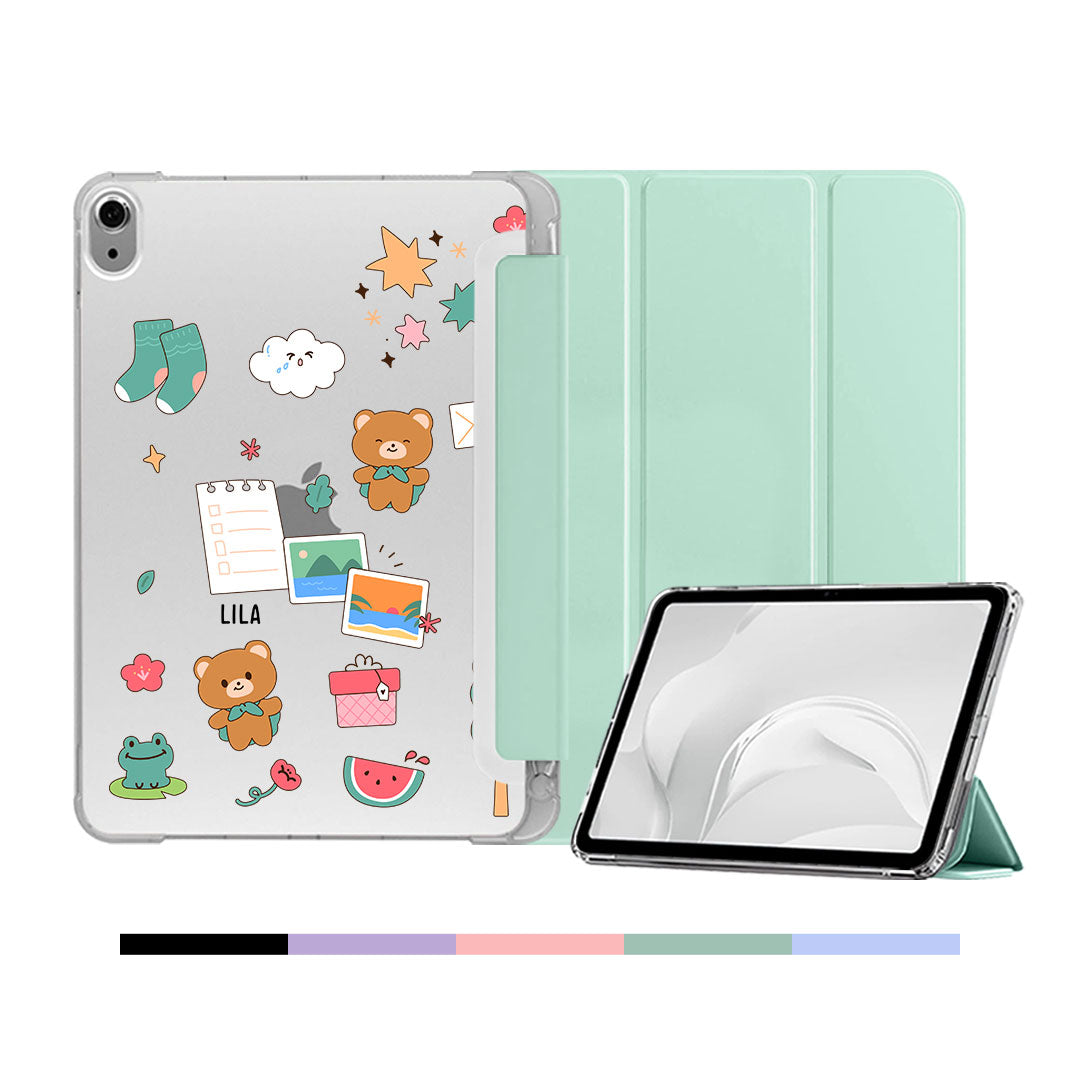 iPad & Android Tab Softcase Flipcover - Bear y Ute getaway