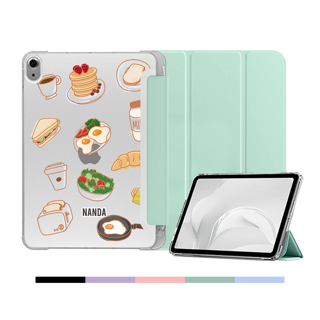 iPad & Android Tab Softcase Flipcover - Morning Munchies