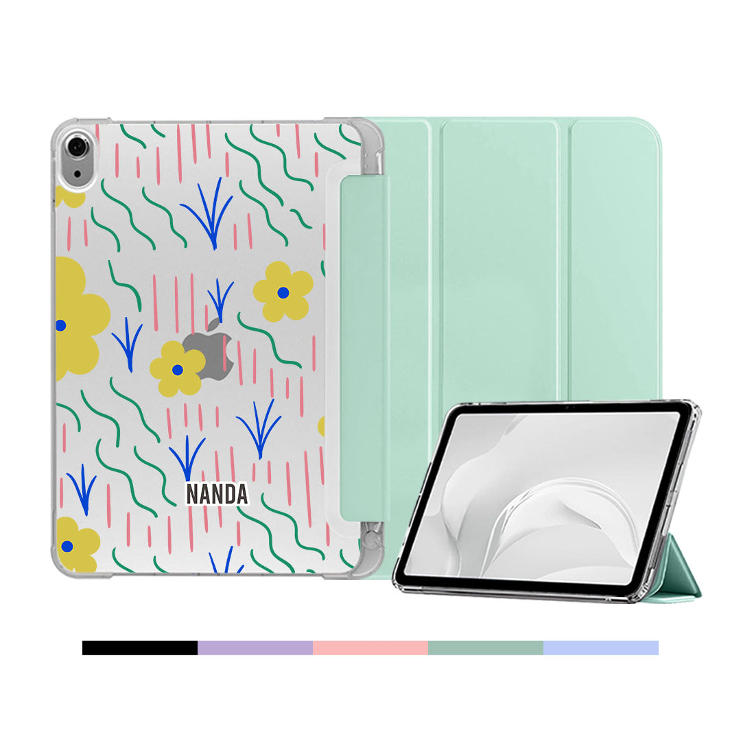 iPad & Android Tab Softcase Flipcover - Scarlet Garden