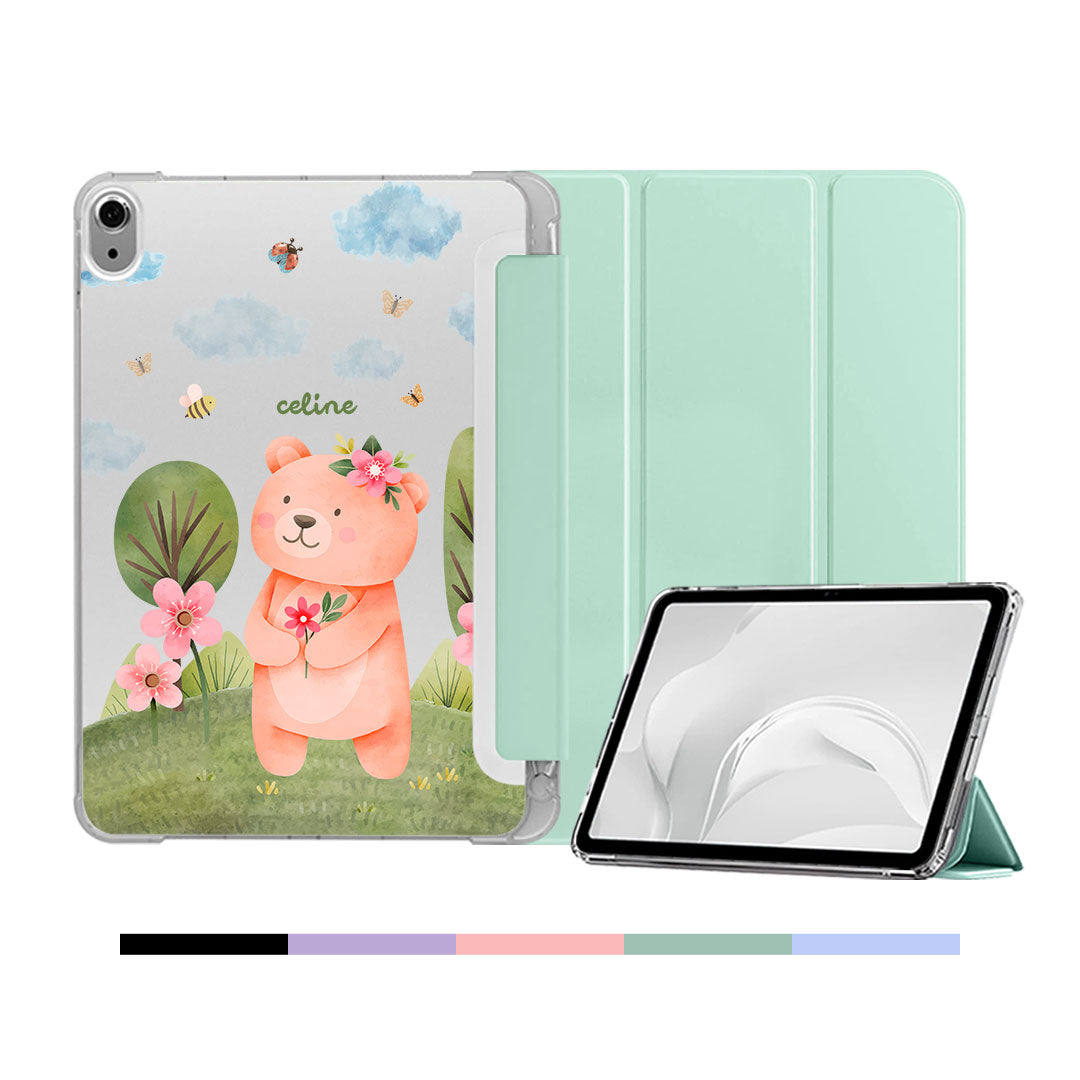 iPad & Android Tab Softcase Flipcover - Bear In Spring