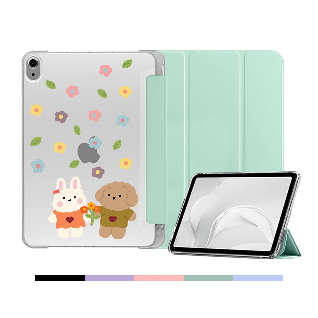 iPad & Android Tab Softcase Flipcover - Flower Date