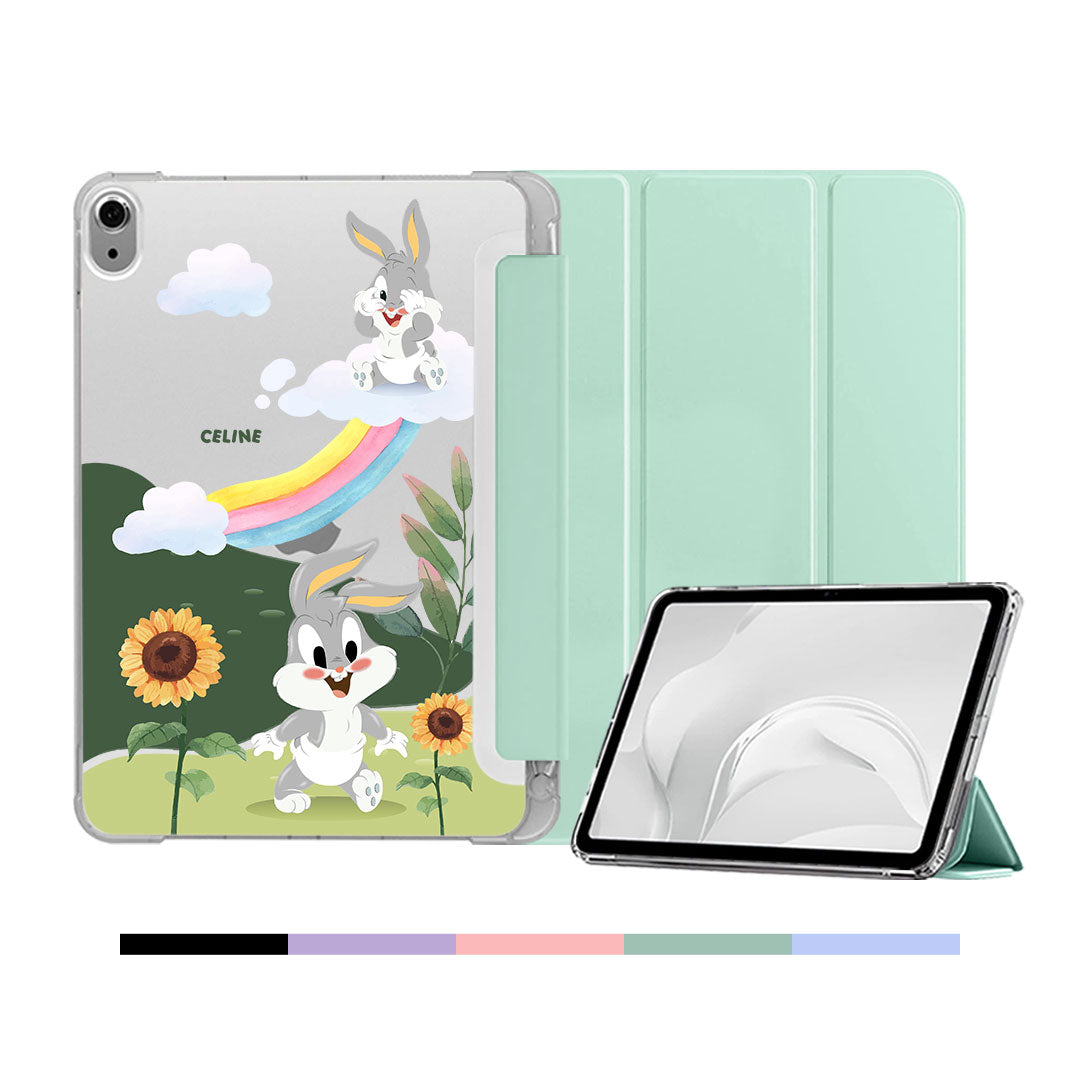 iPad & Android Tab Softcase Flipcover - Happy Baby Bugs