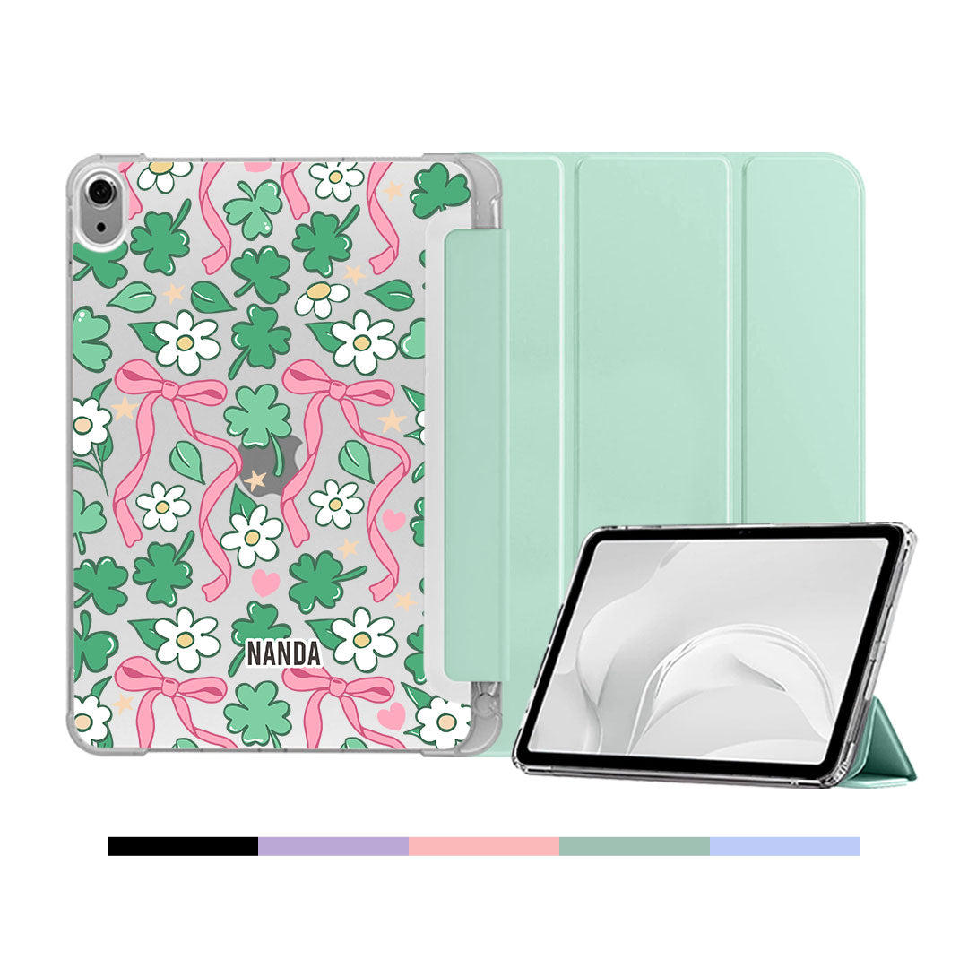 iPad & Android Tab Softcase Flipcover - Lucky Clover