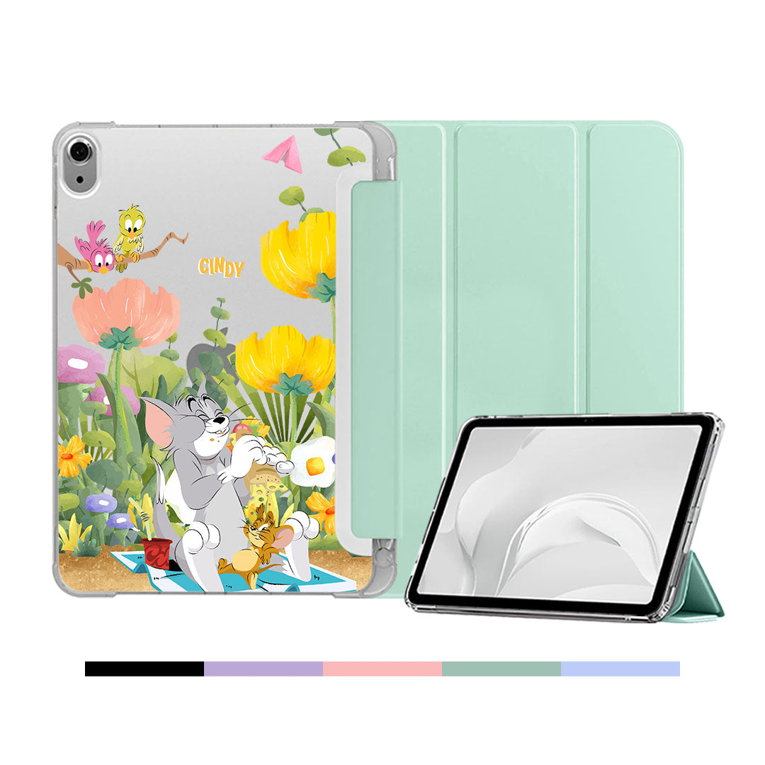 iPad & Android Tab Softcase Flipcover - Tom N Jerry Picnic