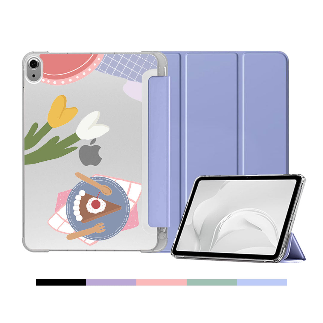iPad & Android Tab Softcase Flipcover - Picnic Day Cake