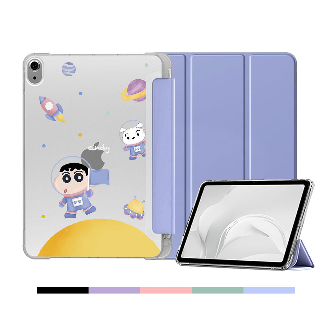 iPad & Android Tab Softcase Flipcover - Shinchan In The Moon