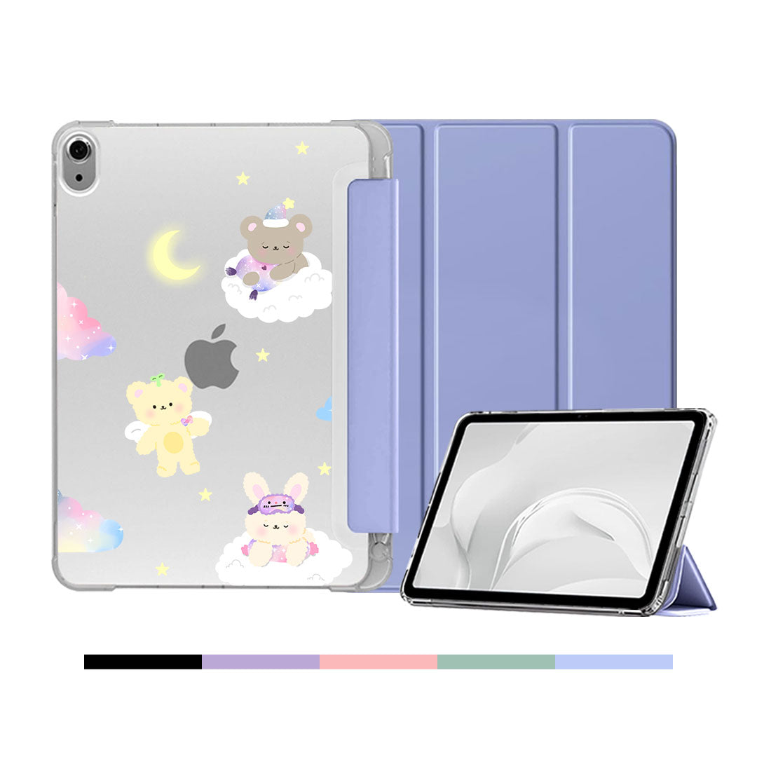 iPad & Android Tab Softcase Flipcover - Sleeping Teddy