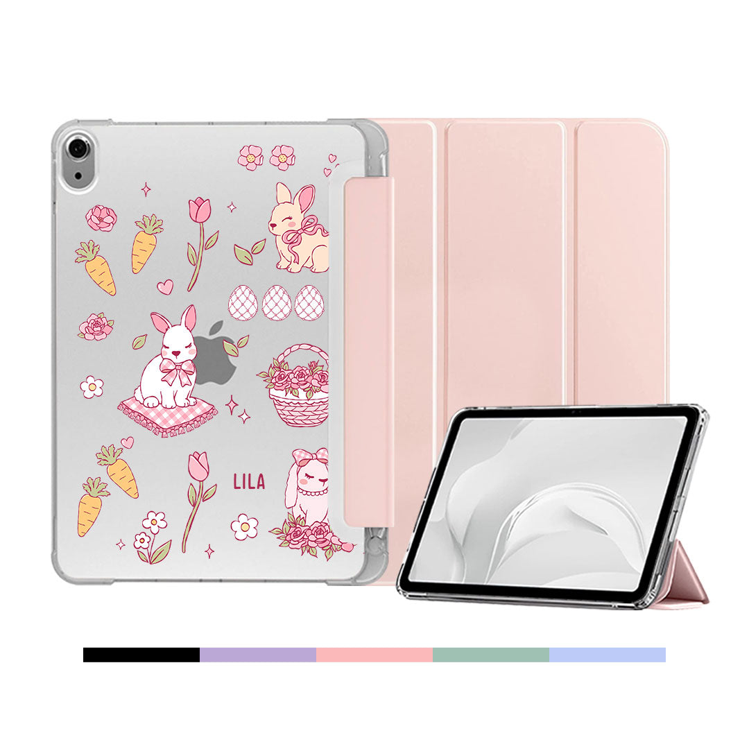 iPad & Android Tab Softcase Flipcover - Blooming Bunny