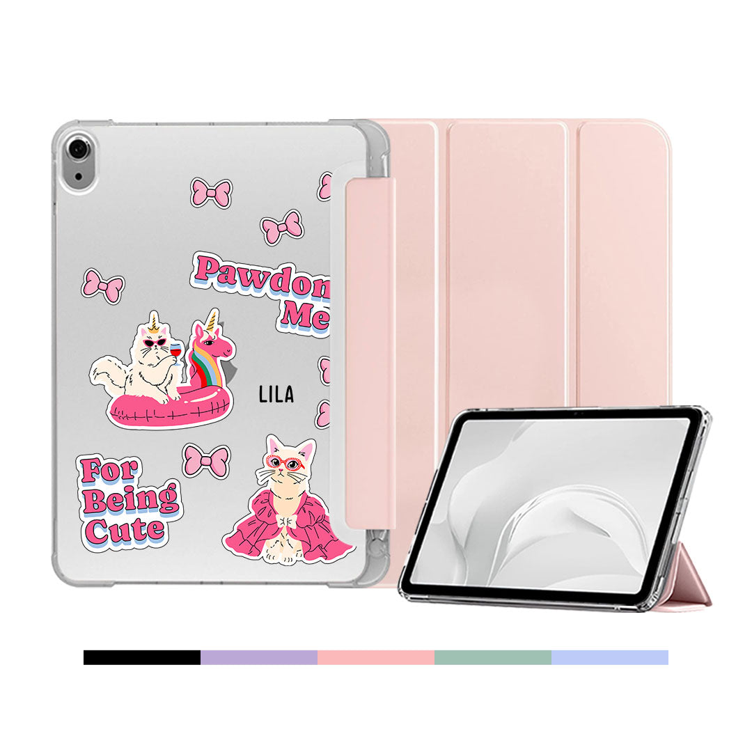 iPad & Android Tab Softcase Flipcover - Princess Catnergy