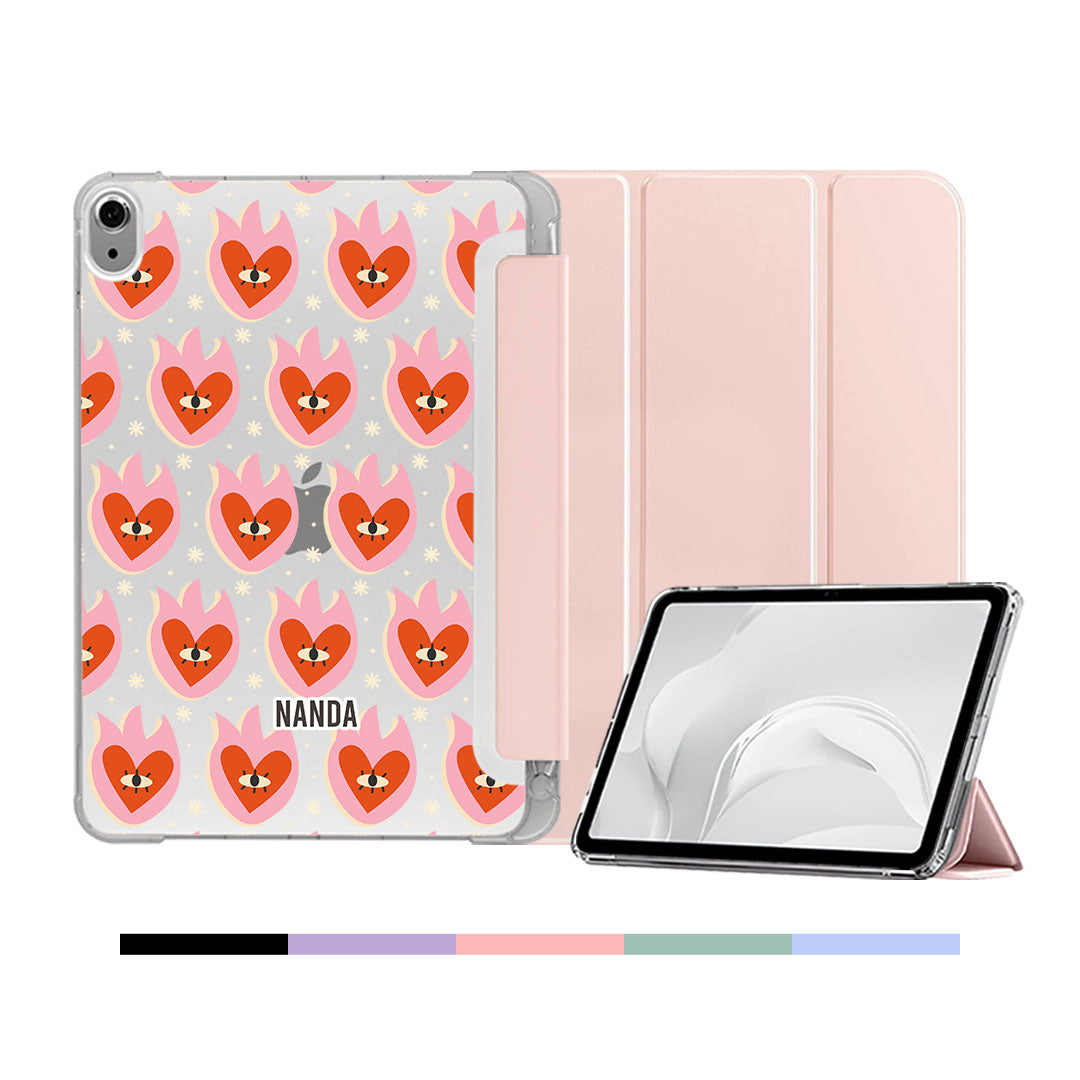 iPad & Android Tab Softcase Flipcover - Red Sparks