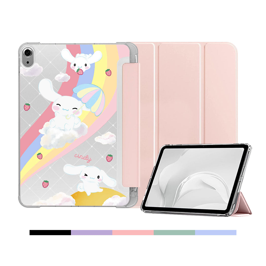 iPad & Android Tab Softcase Flipcover - Cinnamoroll Play