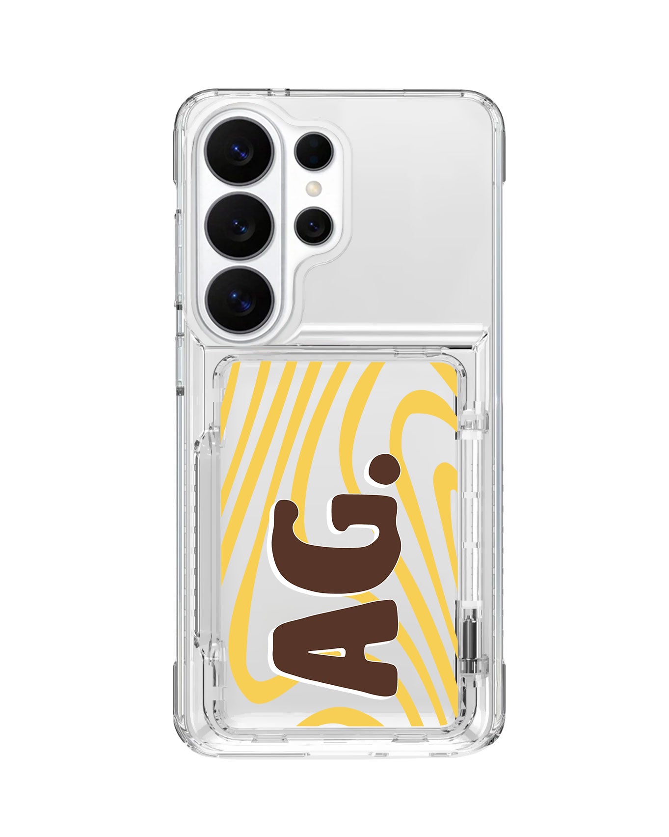 Android Crystal Wallet Standing Case - Golden Hour