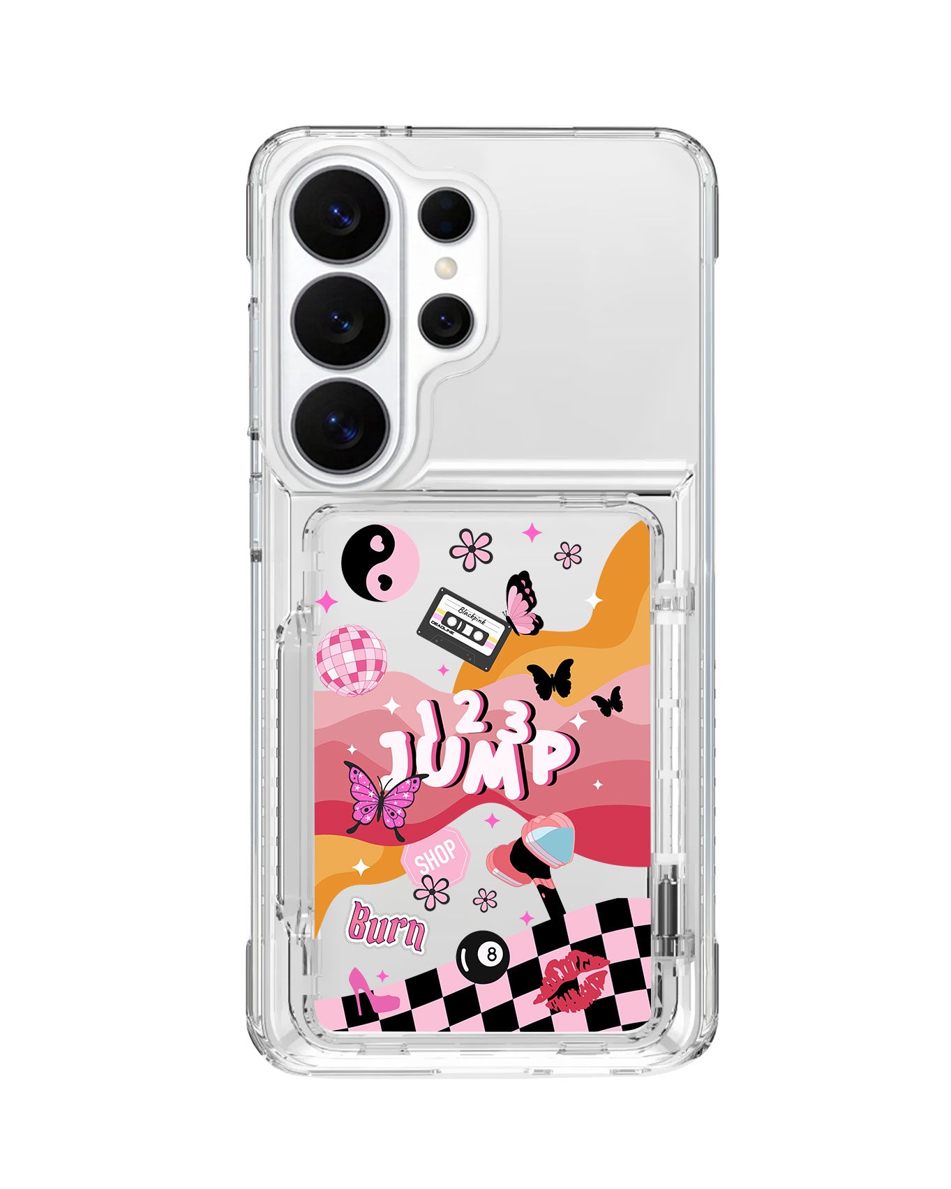 Android Crystal Wallet Standing Case - Blackpink 4