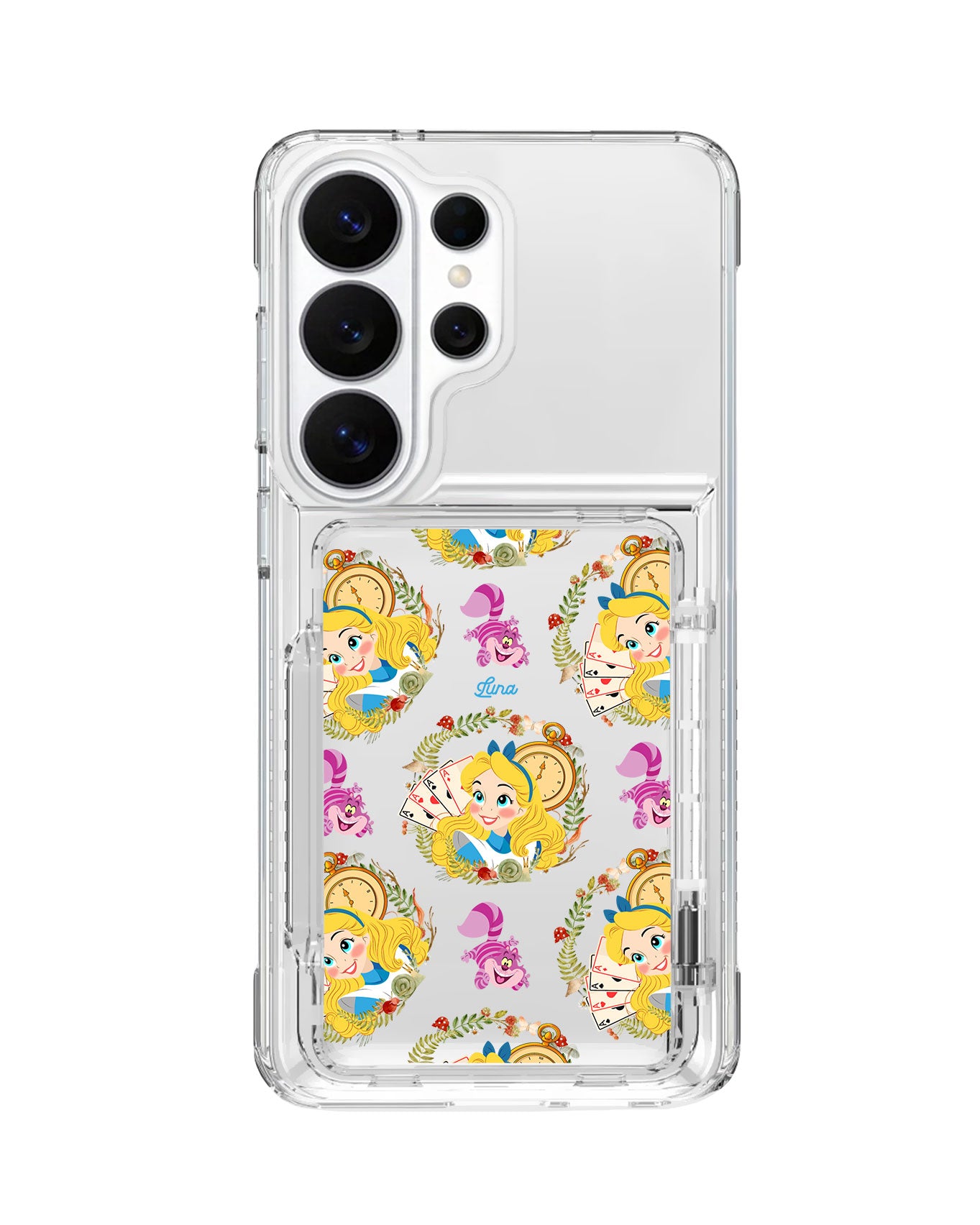 Android Crystal Wallet Standing Case - Elice