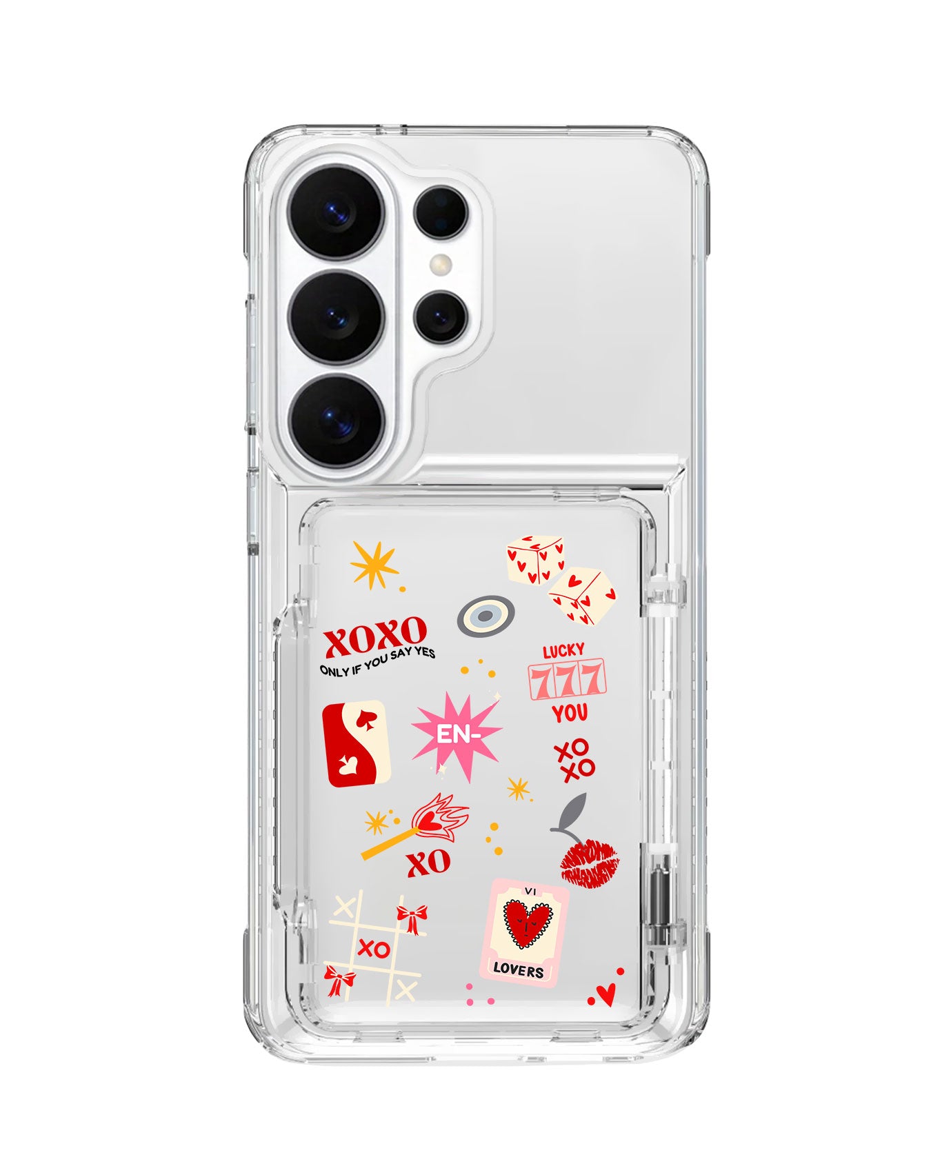Android Crystal Wallet Standing Case - Enhypen 2
