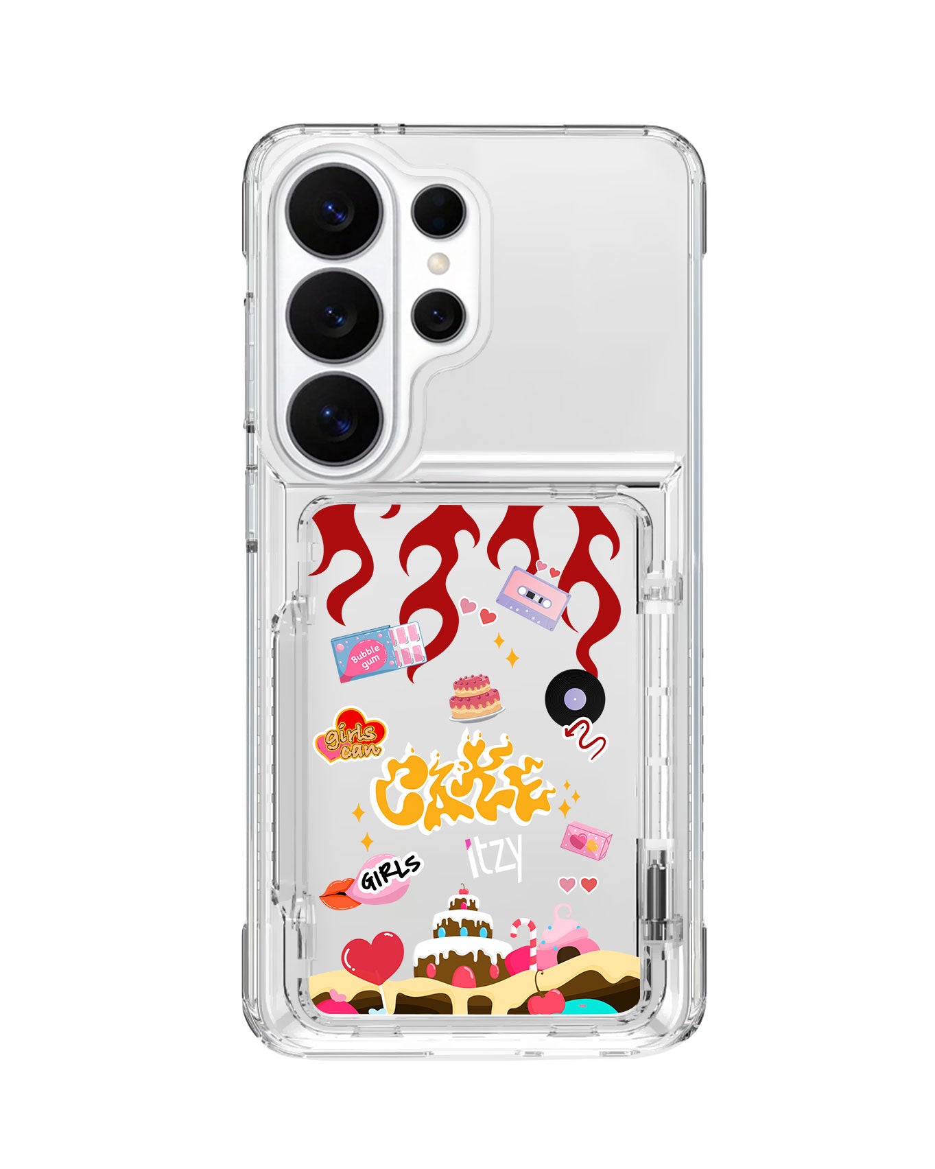Android Crystal Wallet Standing Case - Itzy 3