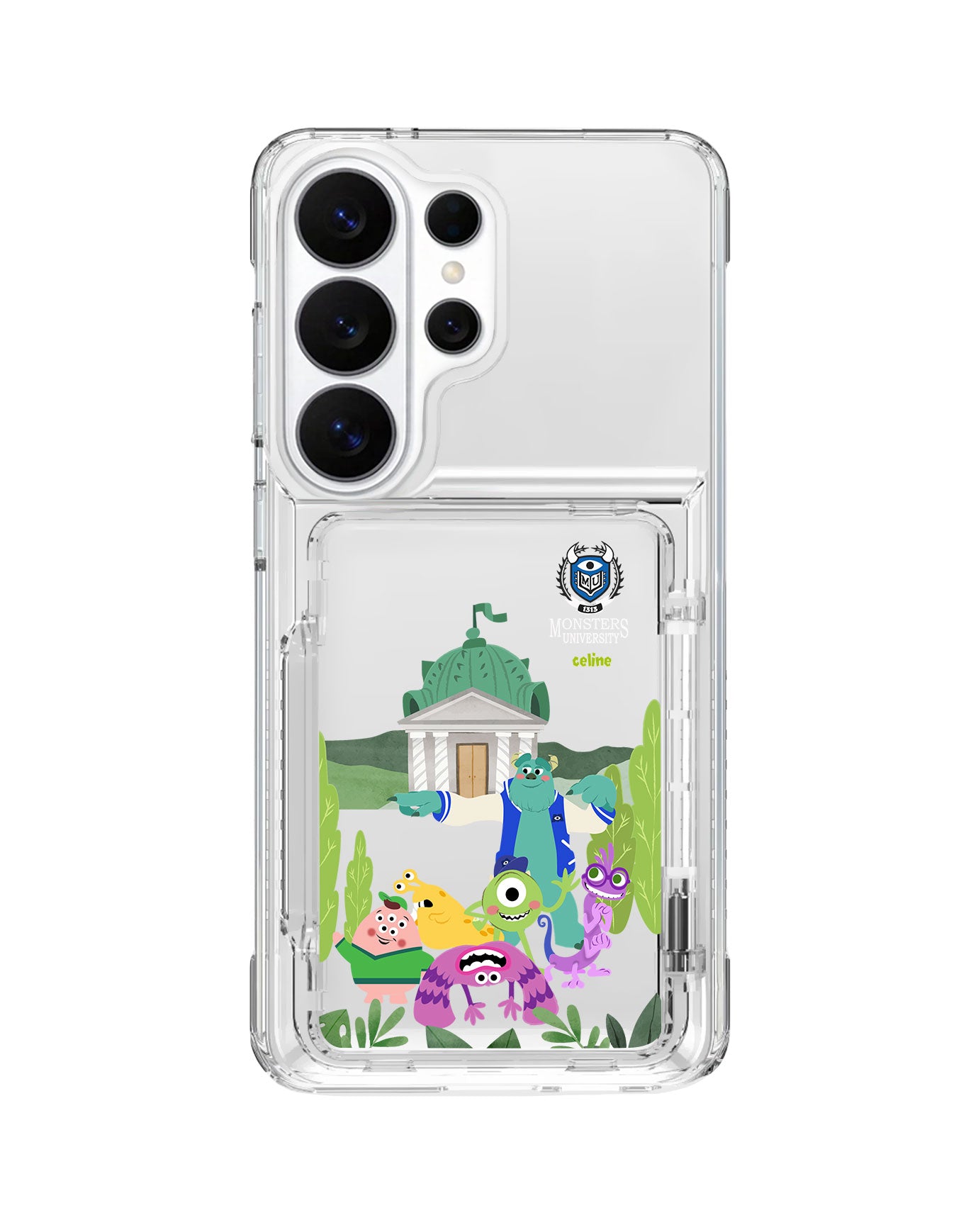 Android Crystal Wallet Standing Case - Monster University