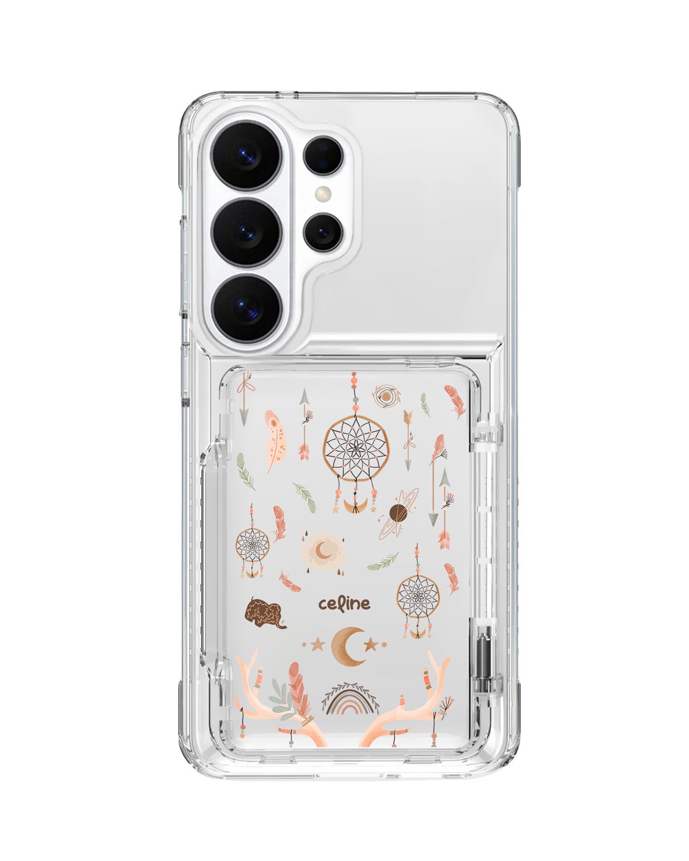 Android Crystal Wallet Standing Case - Savana