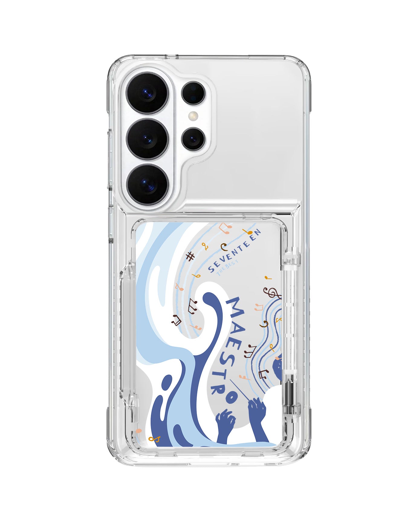 Android Crystal Wallet Standing Case - Seventeen 1