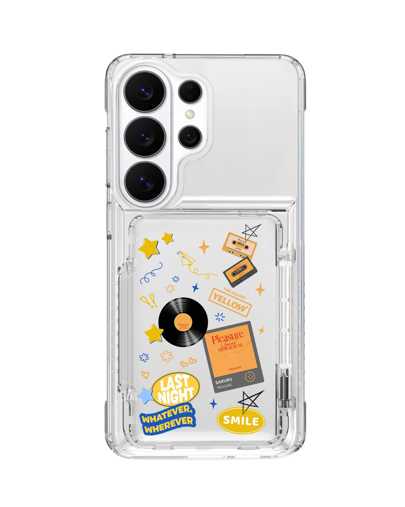 Android Crystal Wallet Standing Case - Treasure 3