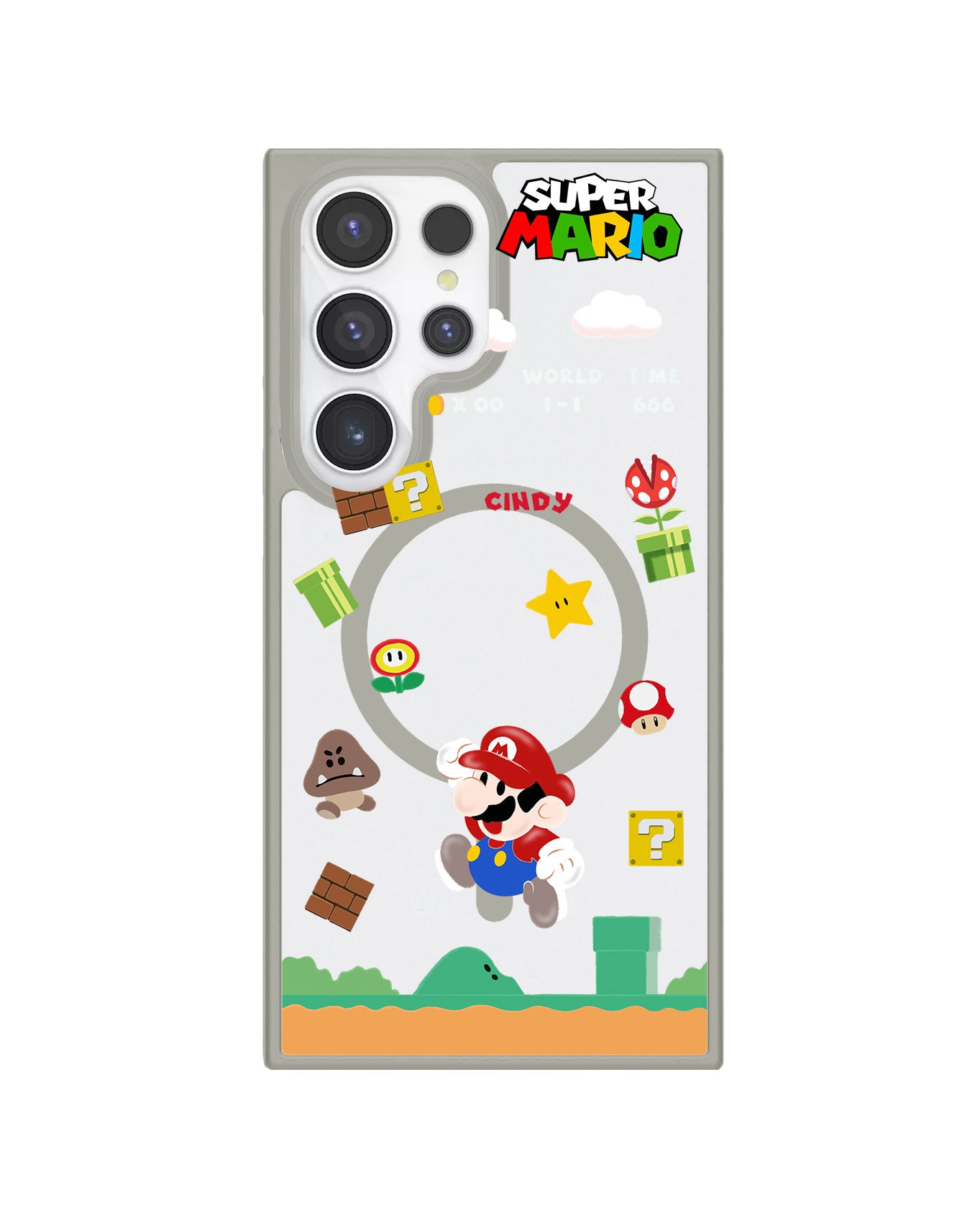 Android Premium Impact Case - Play Mario