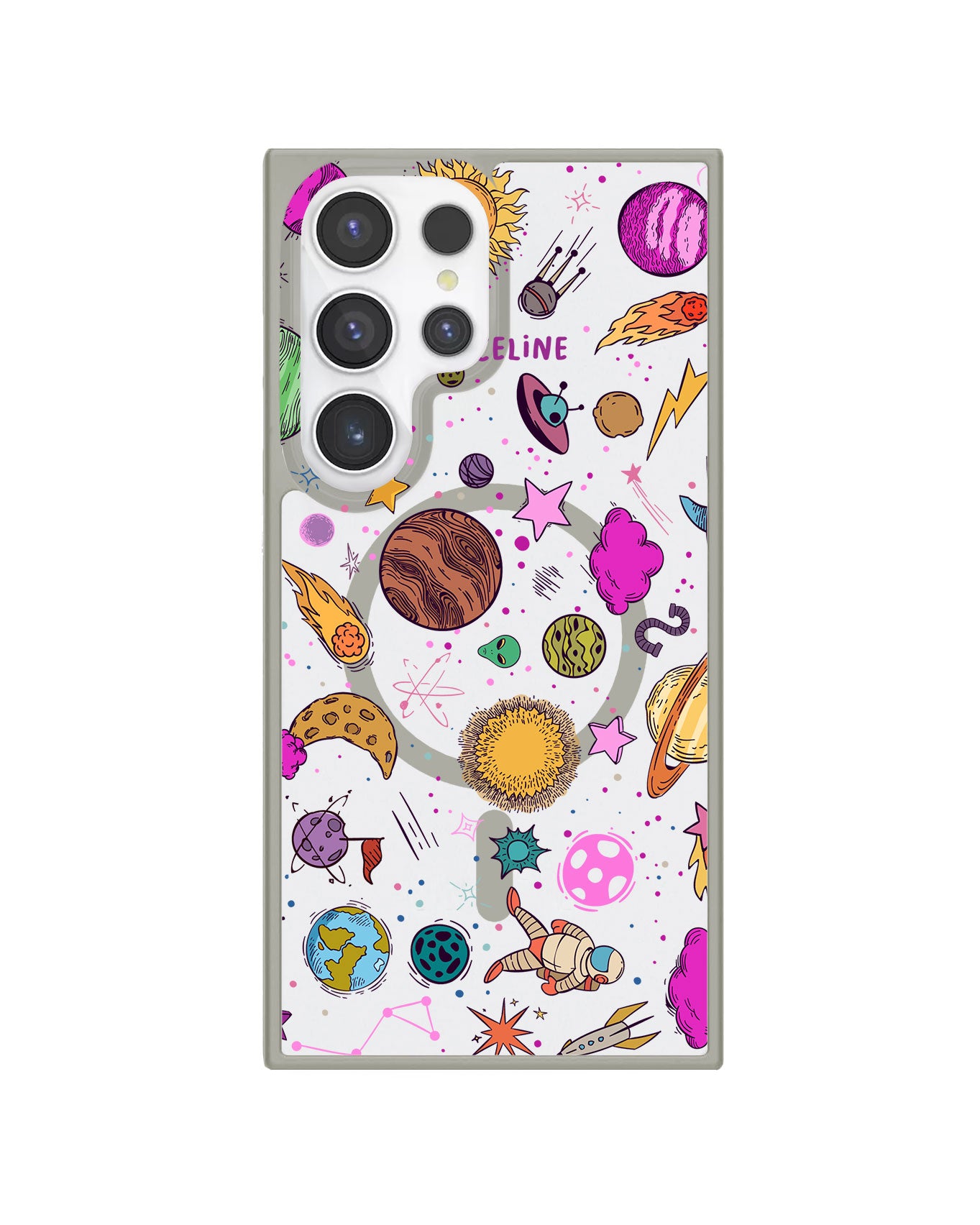 Android Premium Impact Case - Retro Space