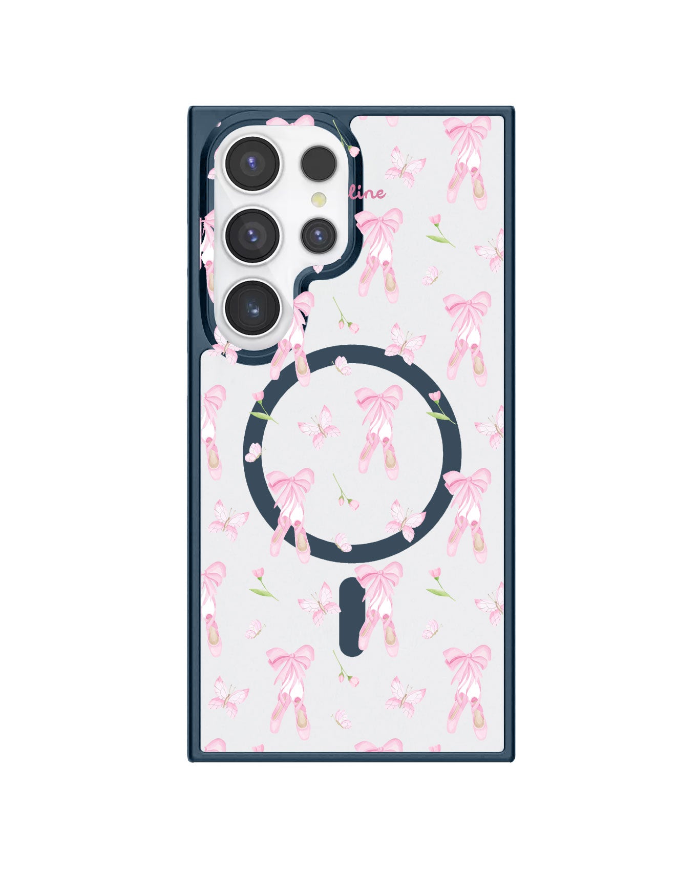 Android Premium Impact Case - Coquette Ballerina Fly