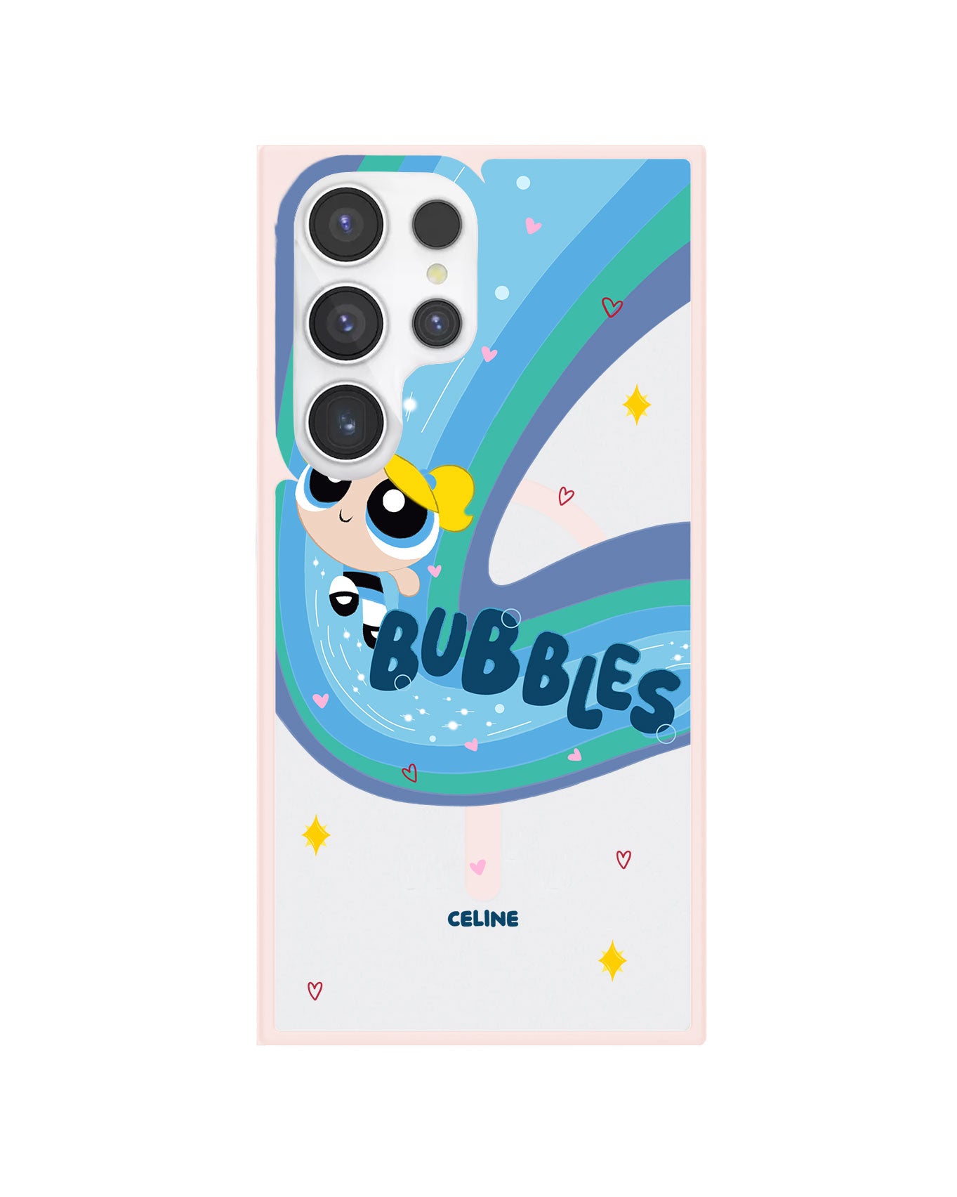 Android Premium Impact Case - Power Puff Girls Bubbles