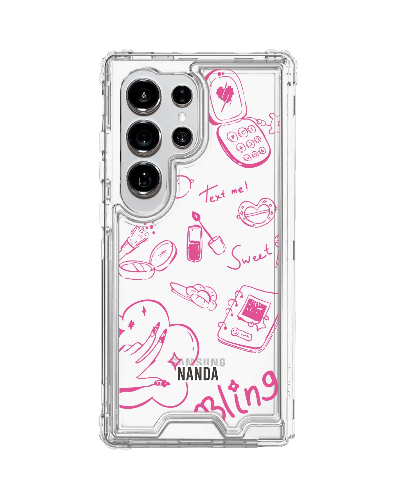 Android Triple Armour Case - Girly Notes