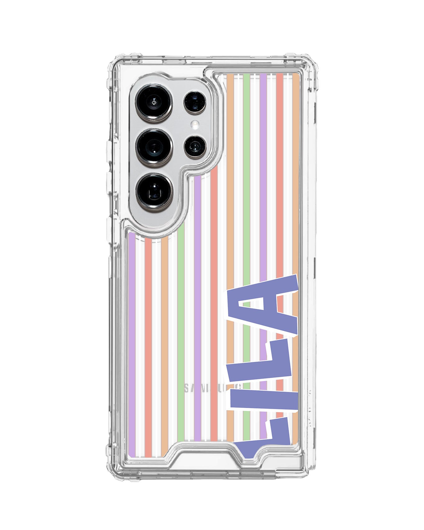 Android Triple Armour Case - Rainbow Linen