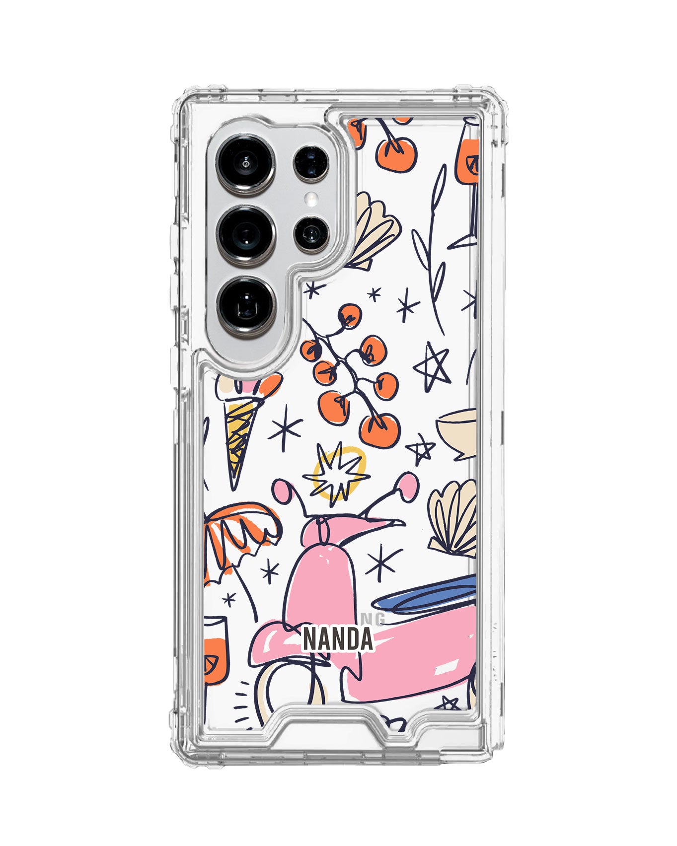 Android Triple Armour Case - Vacation Scribbles