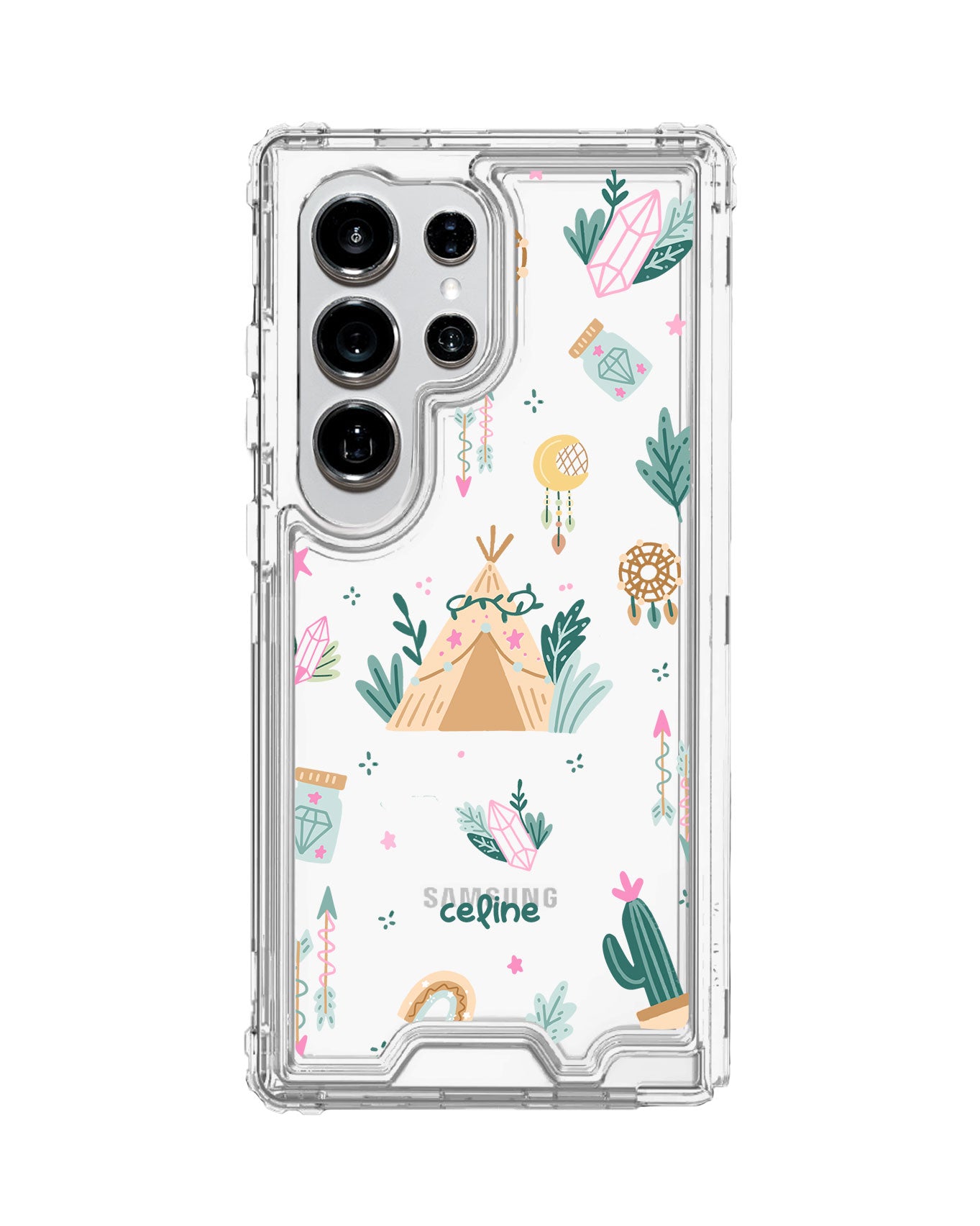 Android Triple Armour Case - Bohemian Greenland