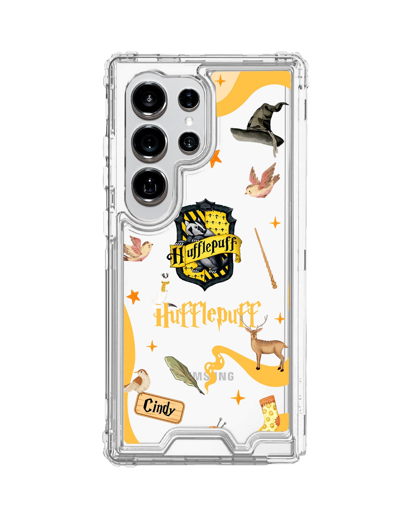 Android Triple Armour Case - Hufflepuff