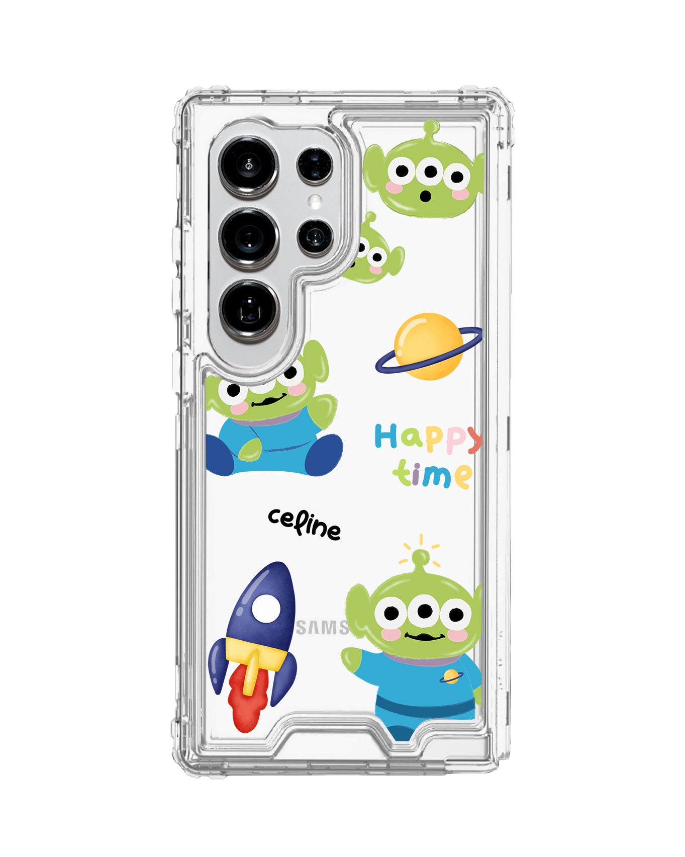 Android Triple Armour Case - Little Green Men