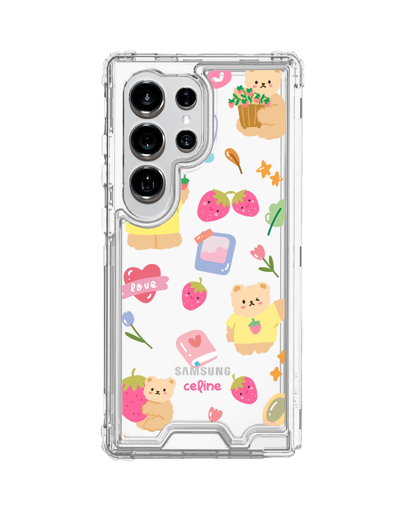 Android Triple Armour Case - Love Berry
